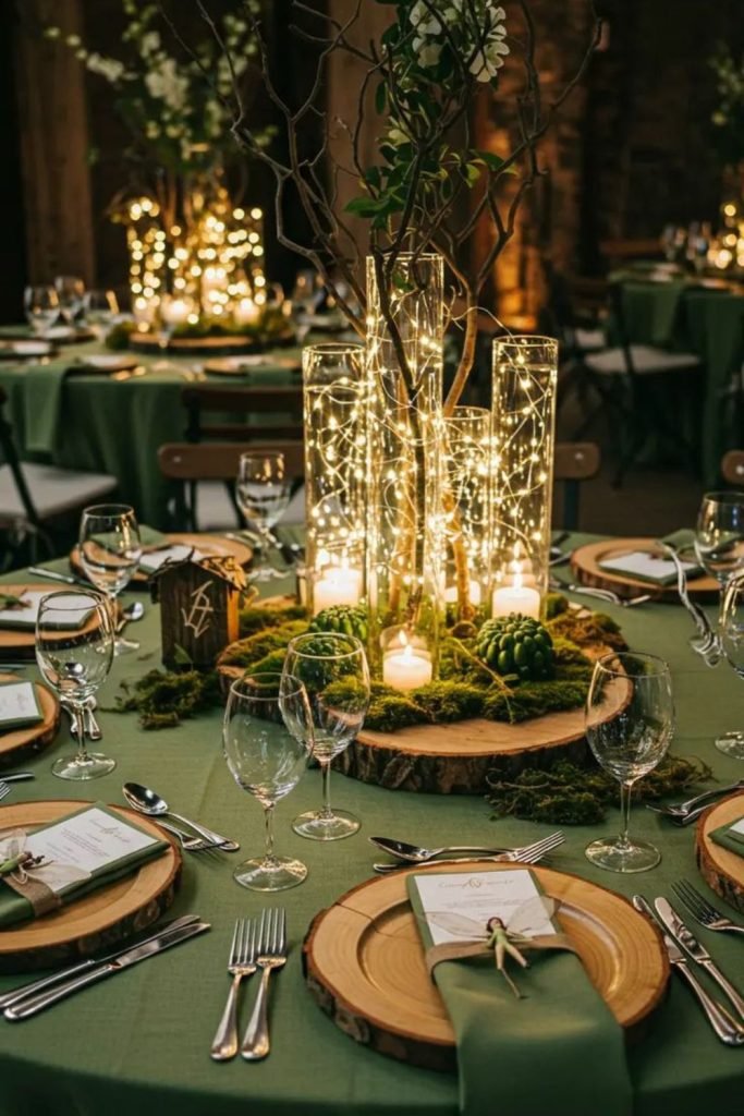 Miniature Forest Centerpiece