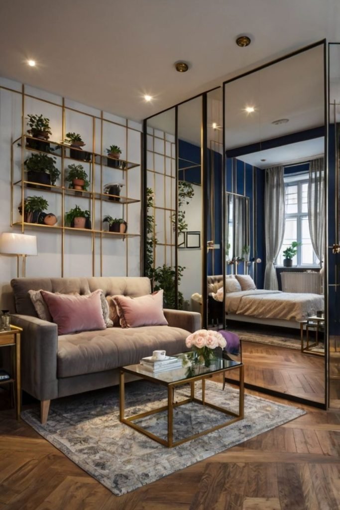 Mirrored Wall Panels