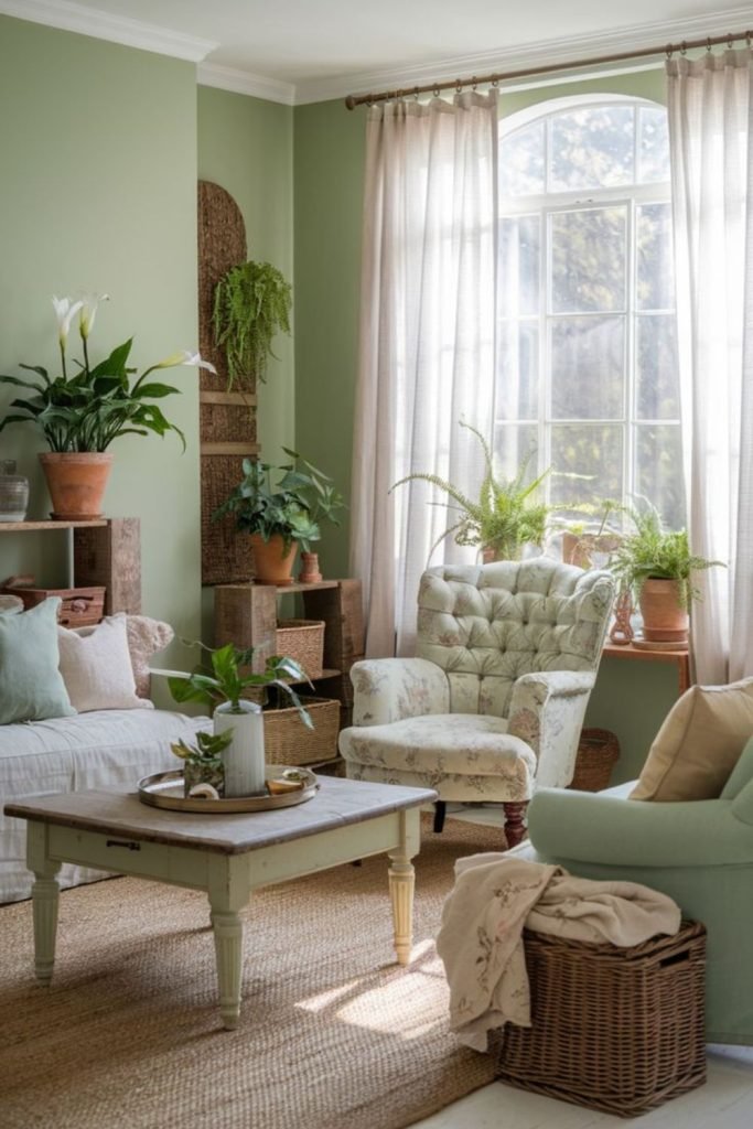 Moss Stone Fireplace