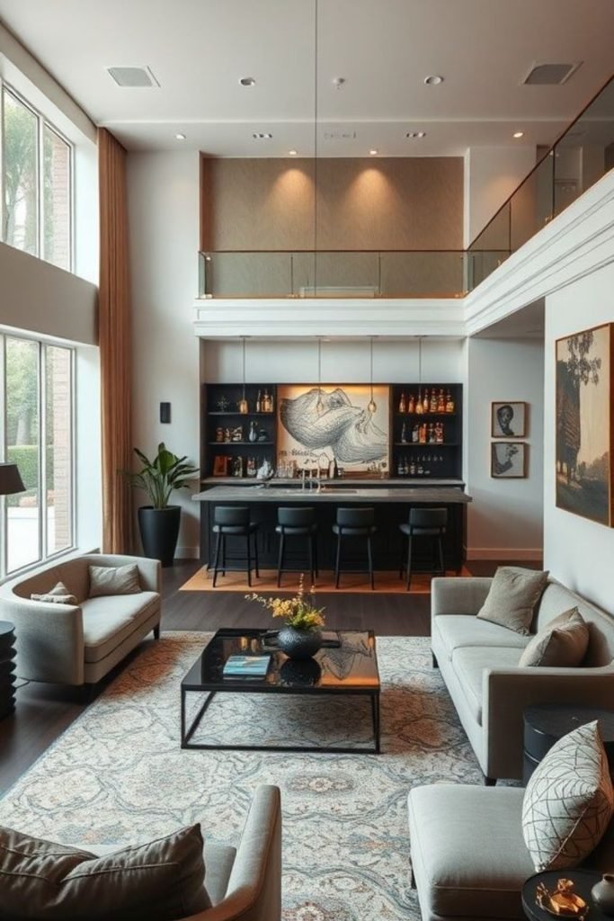 Multiple Lounger Layout