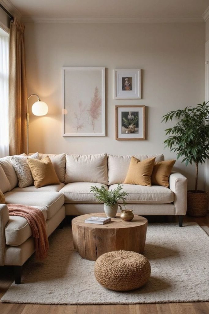 Neutral Living Rooms