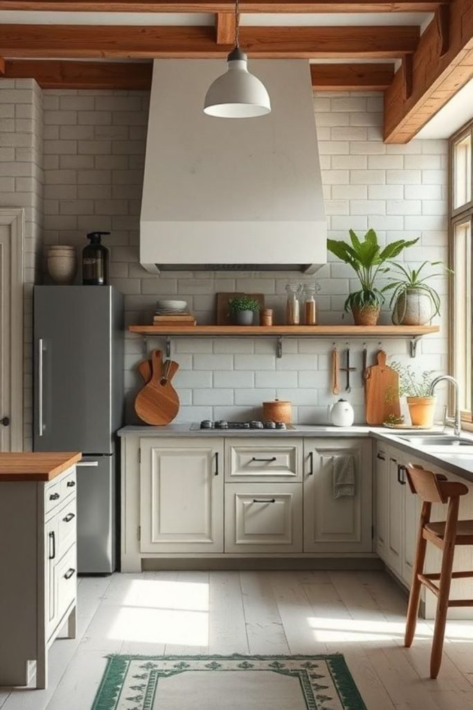 Nutmeg Marble Kitchen