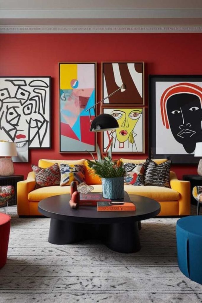 Optical Pattern Walls