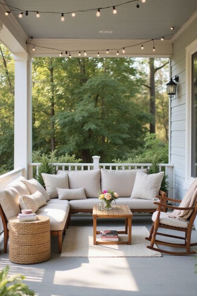 Pale Wood Porch