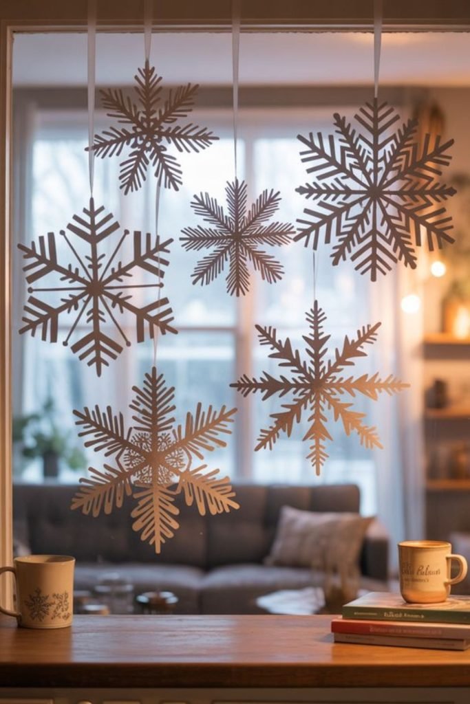 Paper Snowflake Strings