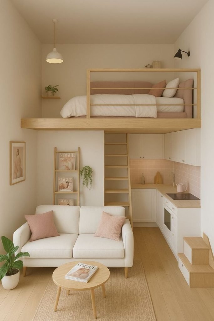 Pastel Lofted Studio