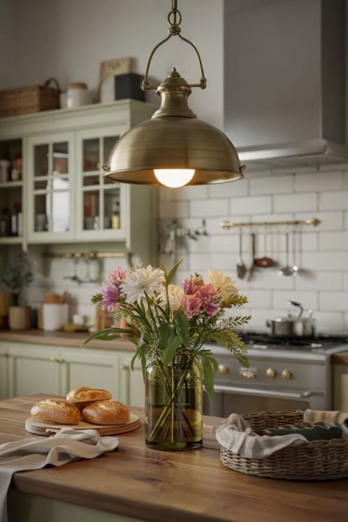 Pastel Pantry Cabinets