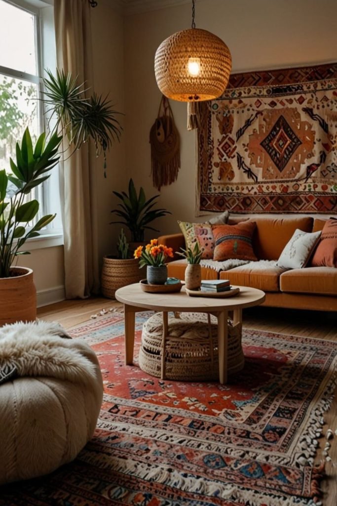 Patterned Rugs Setup