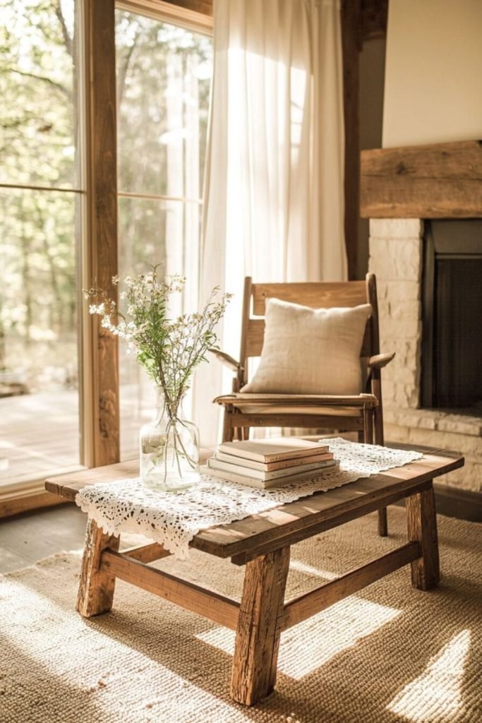 Pebbled Floor Parlor