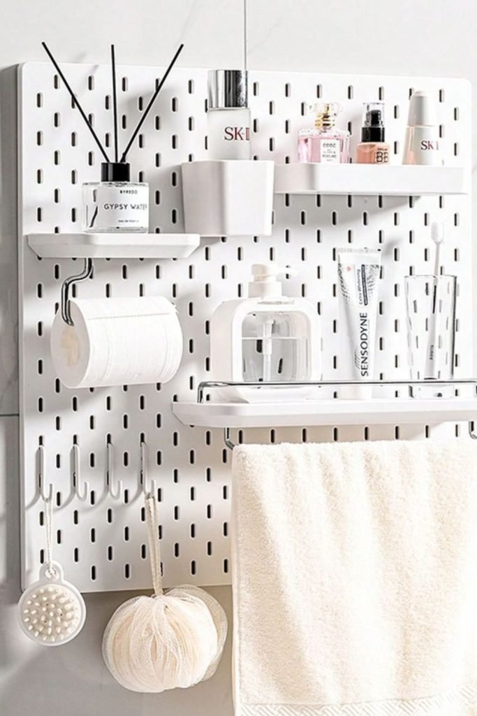 Pegboard Storage Wall