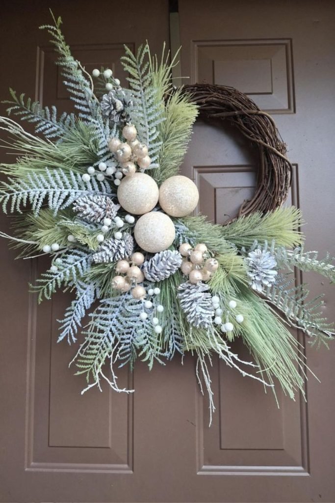 Pine Feather Wreath