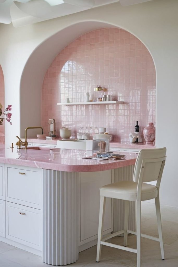 Pink Corner Nook