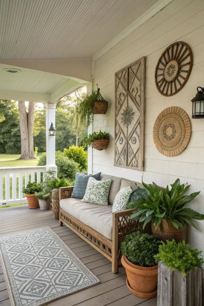 Plant-Filled Porch