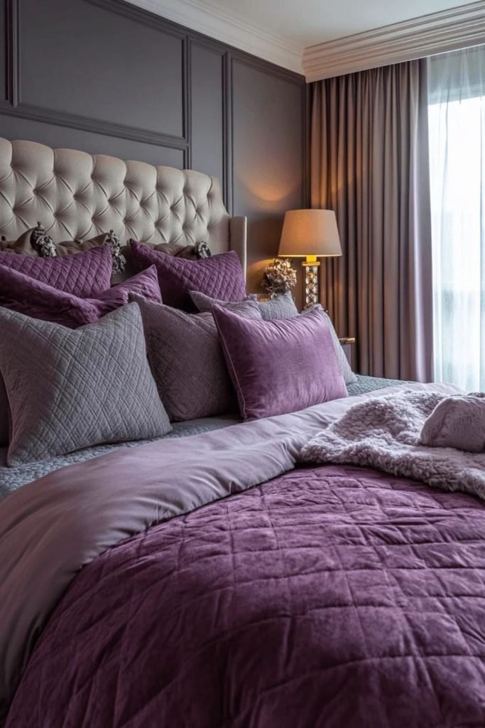 Plum Velvet Bedding