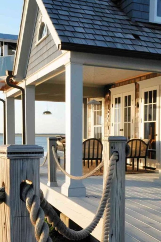 Rope Railing Porch