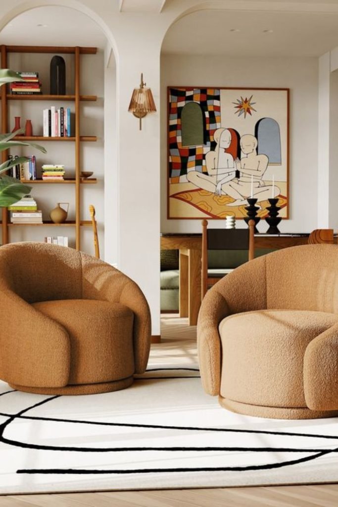 Rounded Retro Furniture