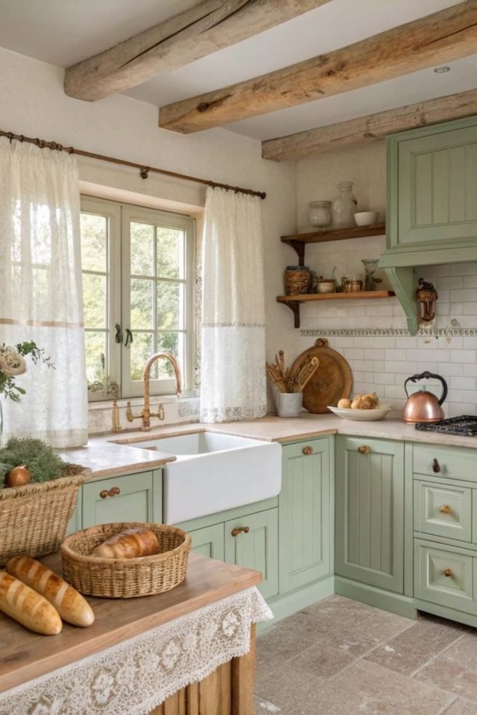 Sage Green Cabinets