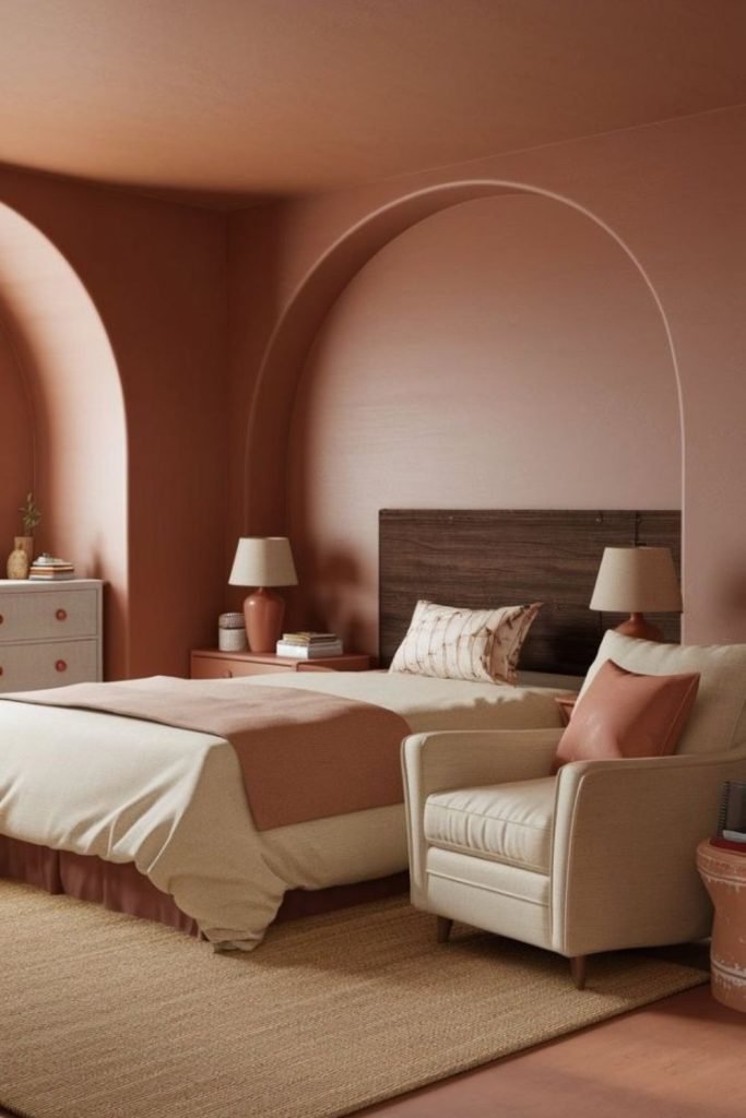 Sand-Toned Bedroom