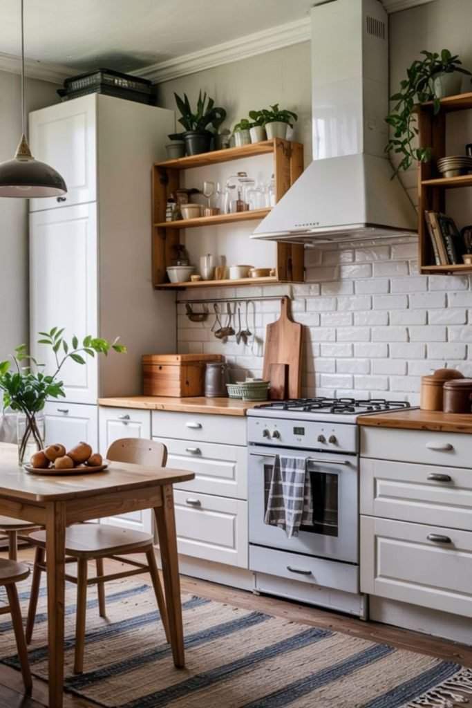Scandinavian White Cabinets
