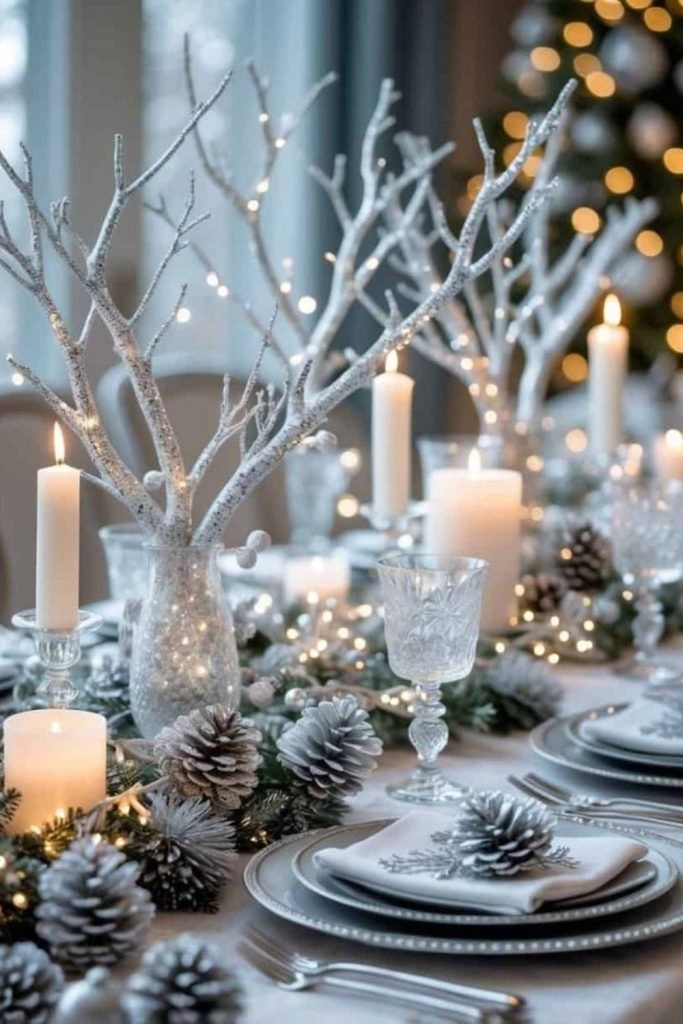Silver Birch Centerpiece