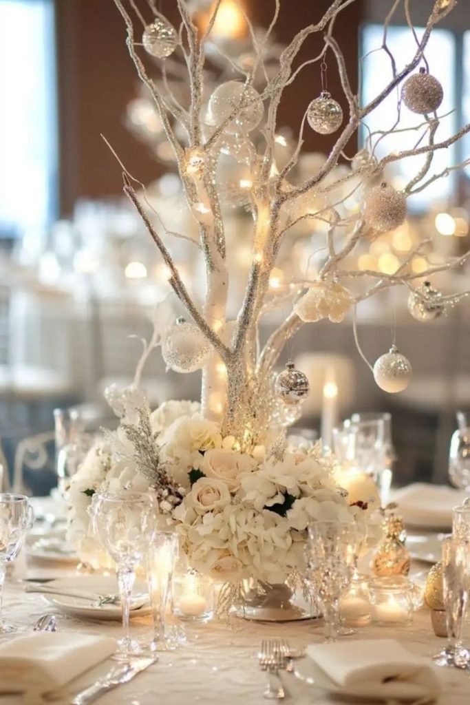 Silver Twig Arrangement