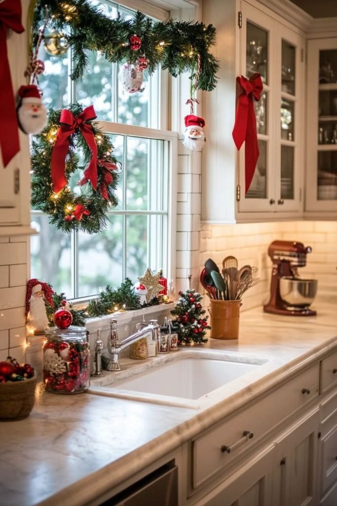 Sink Window Greenery