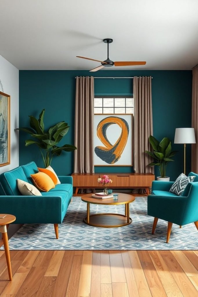 Teal Gold Lounge