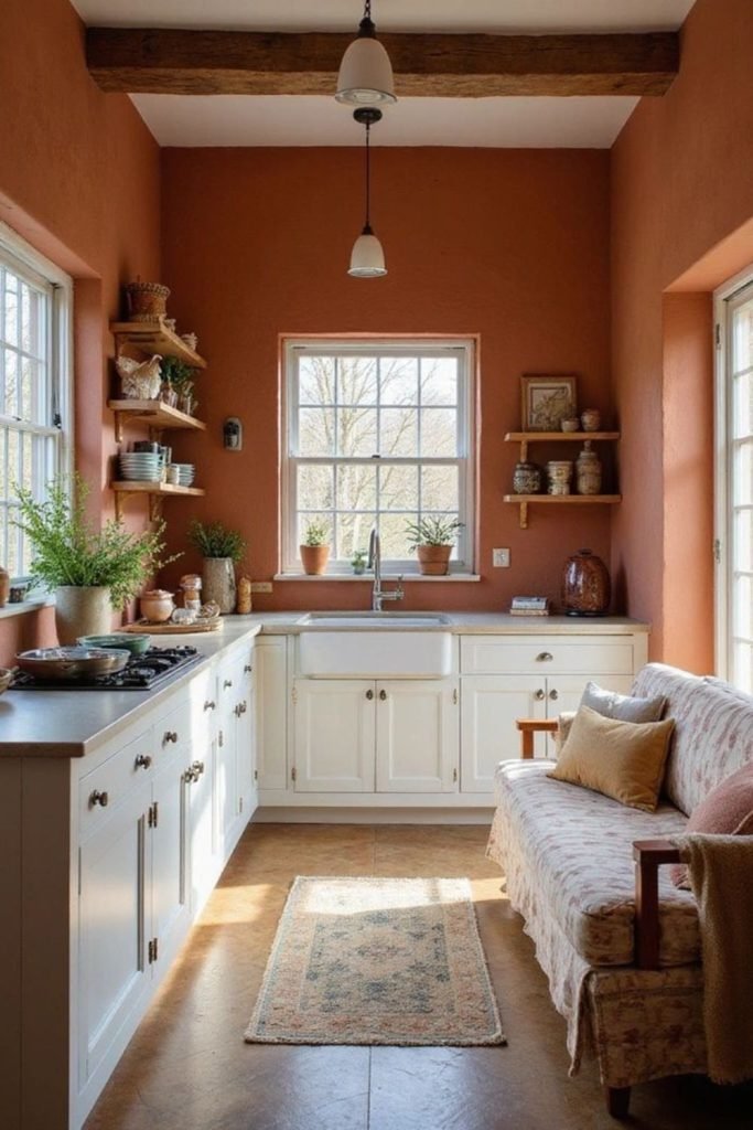 Terracotta Tile Kitchen