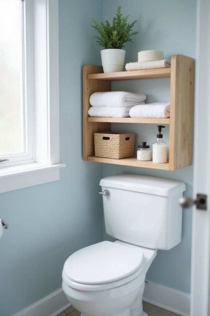 Toilet Storage Shelves
