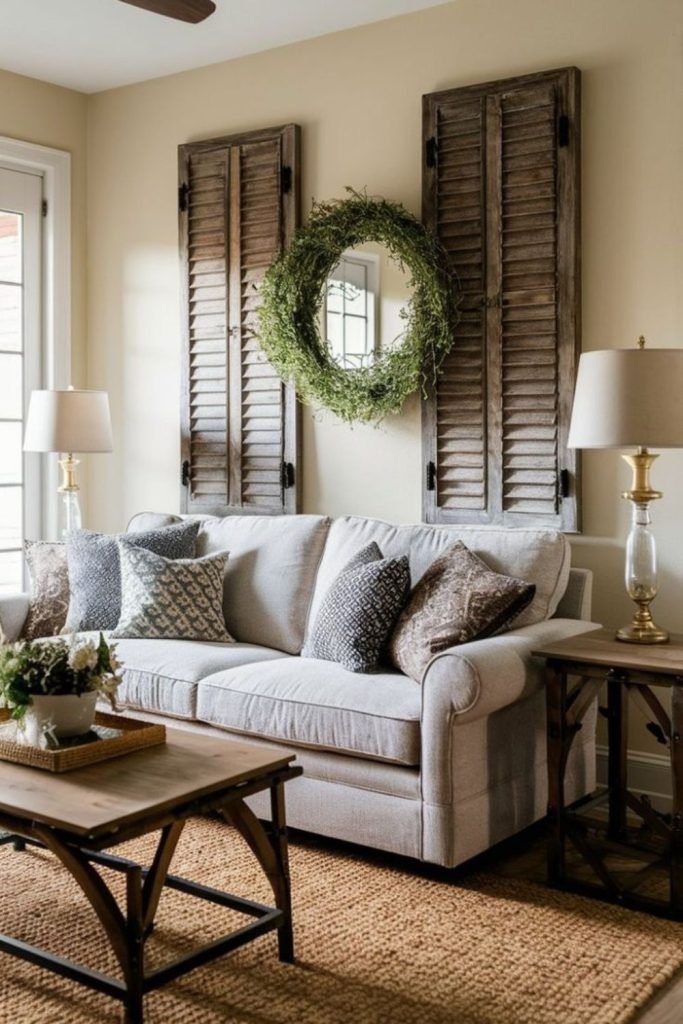 Vintage Wood Shutters