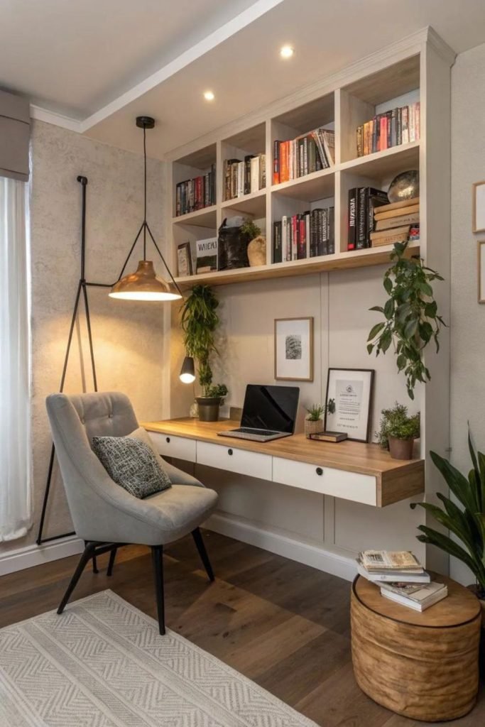 Wall-Mounted Desk