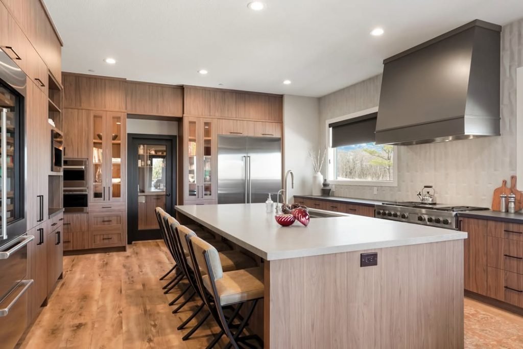 Walnut Wood Cabinets