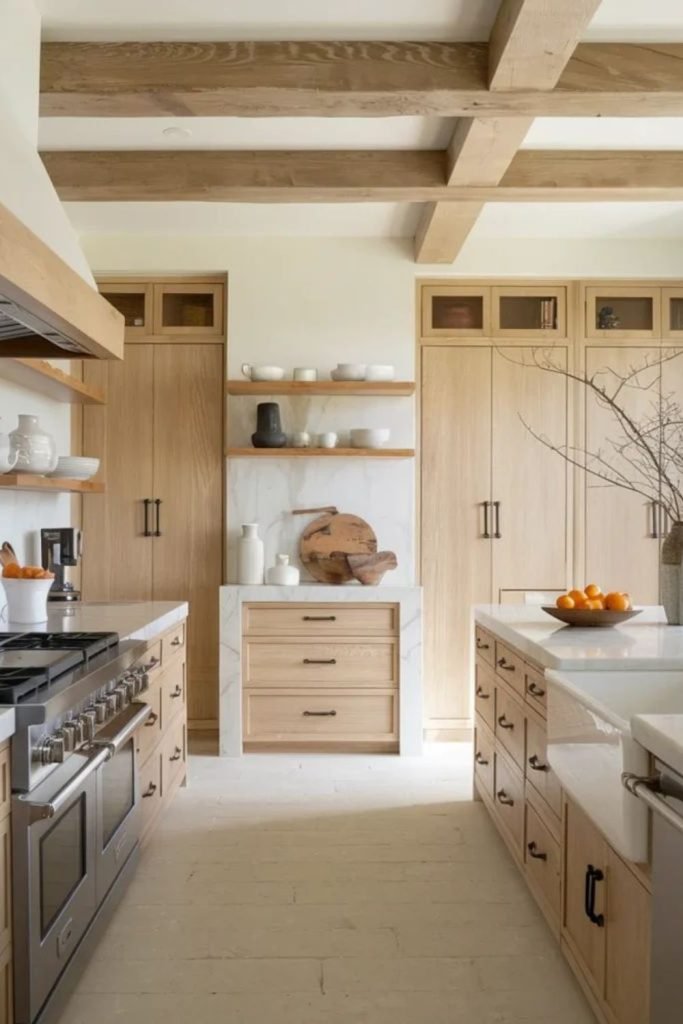Warm Wood Cabinetry
