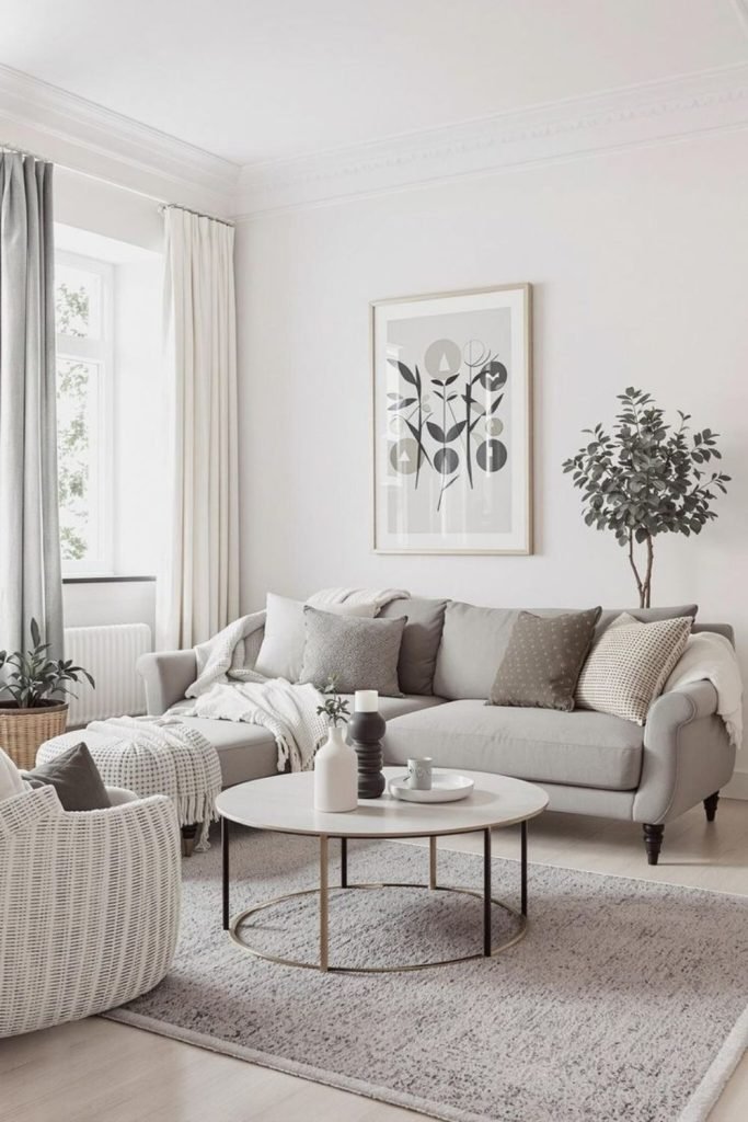 White Minimalist Furniture