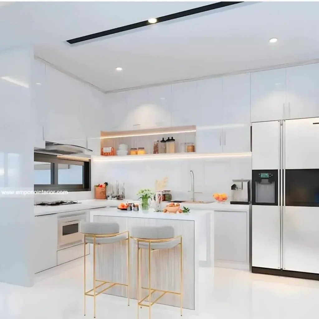 White Minimalist Kitchen