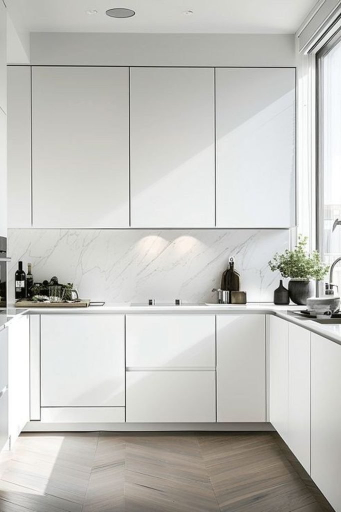 White Nordic Kitchen