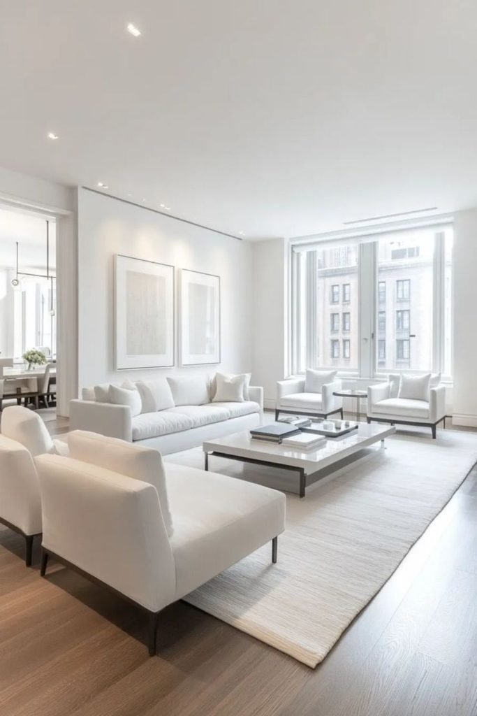 White Reflective Surfaces