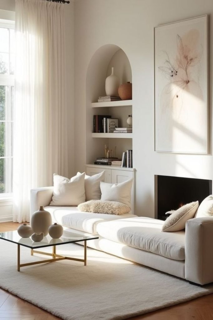 White Sheer Curtains