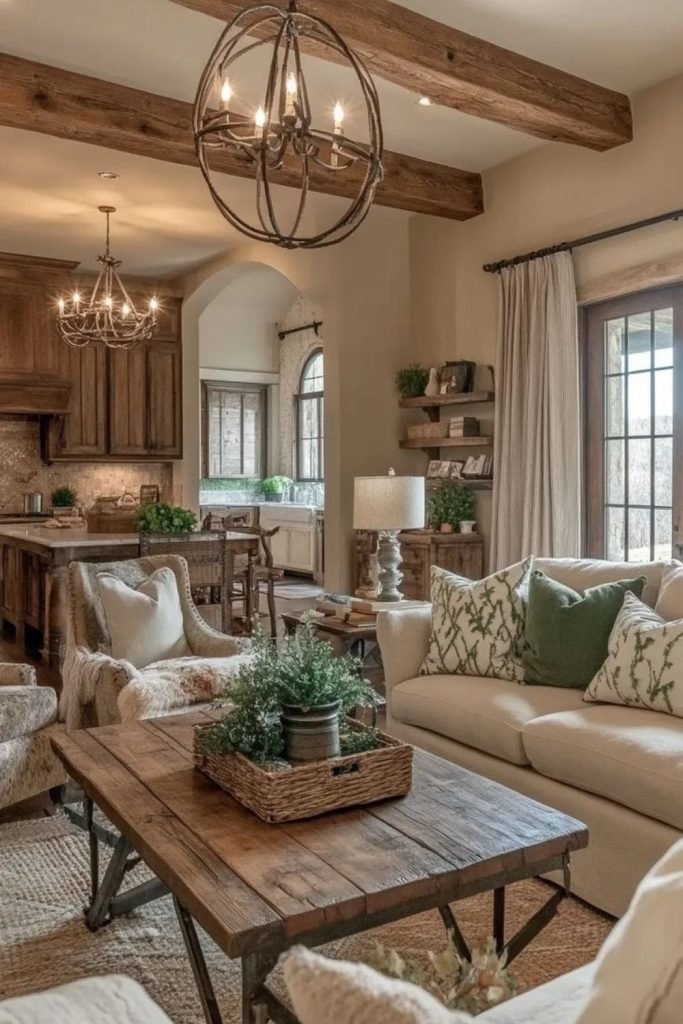 Whitewashed Farmhouse Style