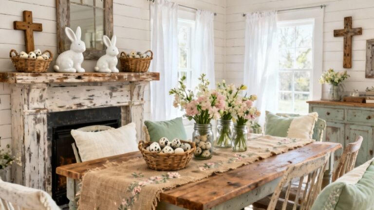 22 Charming Farmhouse Easter Decorating Ideas for Your Home