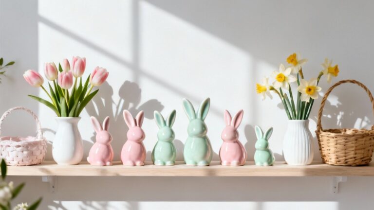30 Adorable Easter Bunny Decorations for Spring Home Decor