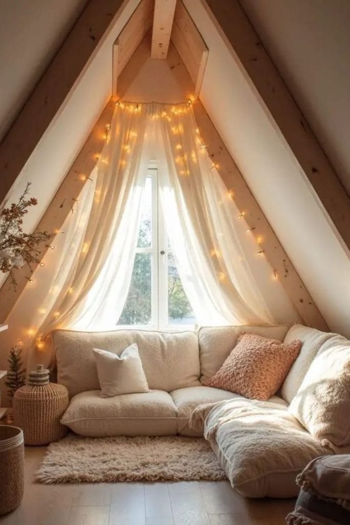 Attic Fairy Lights