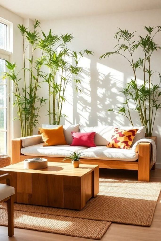 Bamboo Floor Seating