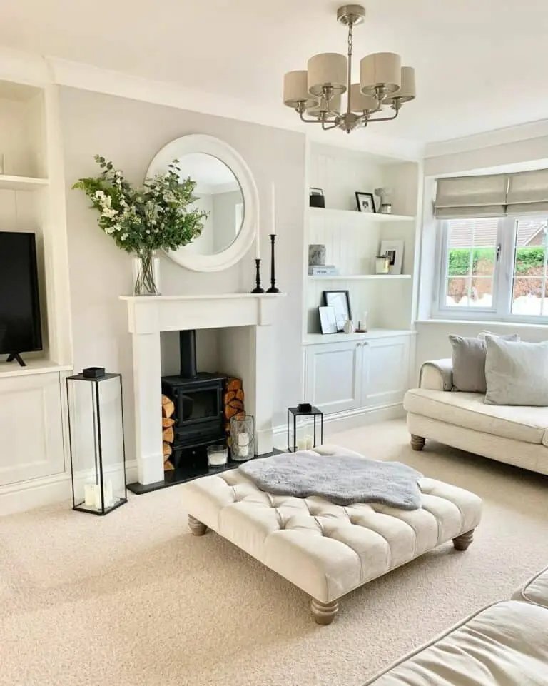 Black Candlestick Mantel