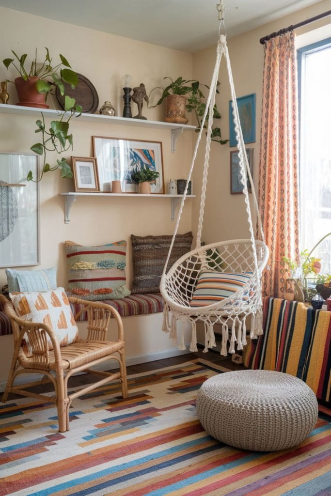 Boho Hammock Room