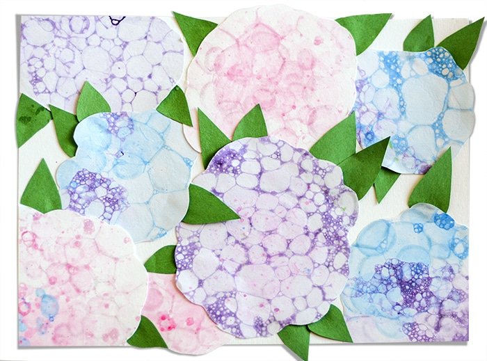 Bubble Paint Technique