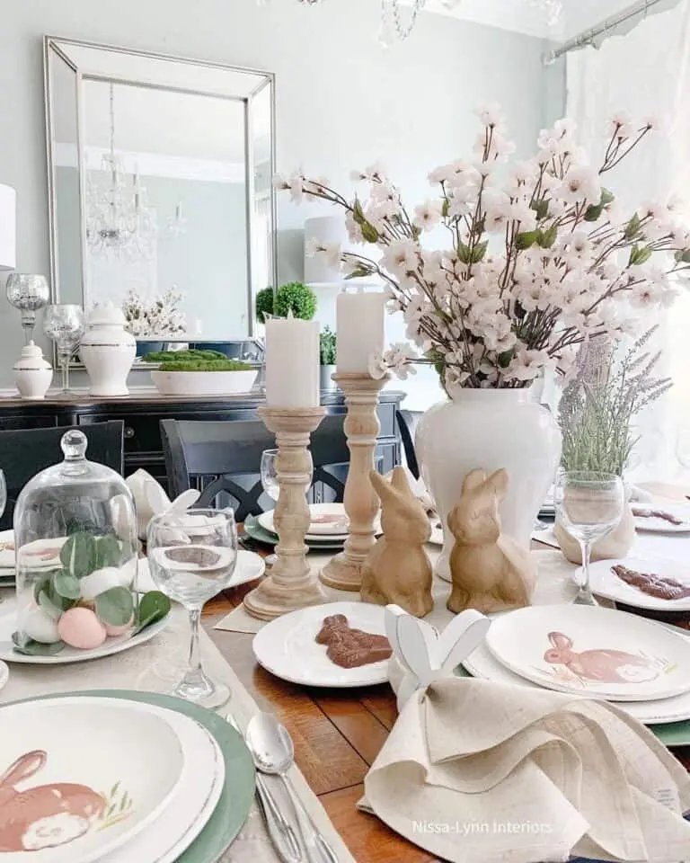 Bunny Table Centerpiece