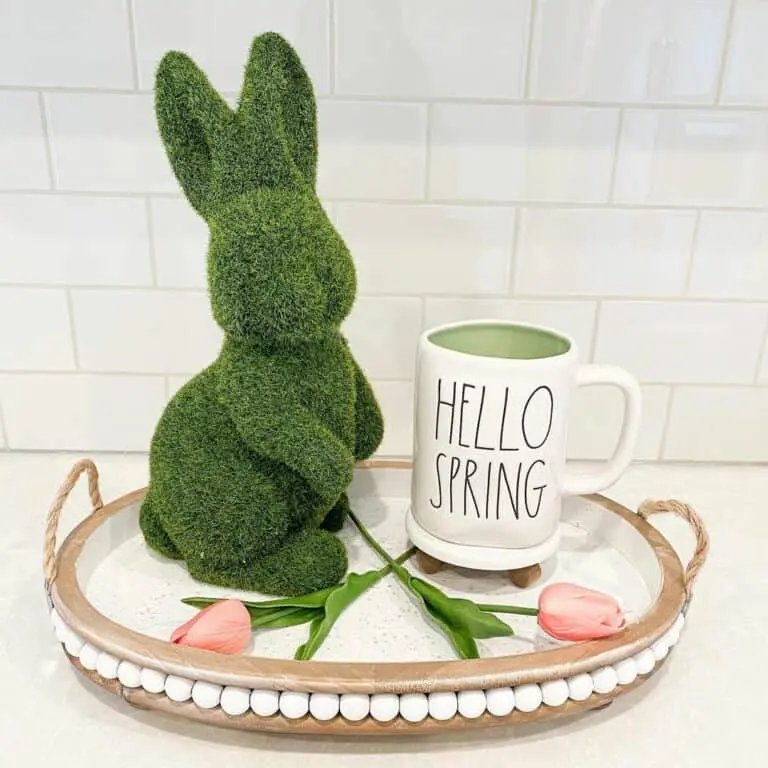Bunny Topiary Display