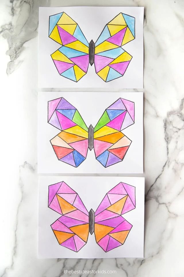 Butterfly Watercolor Project