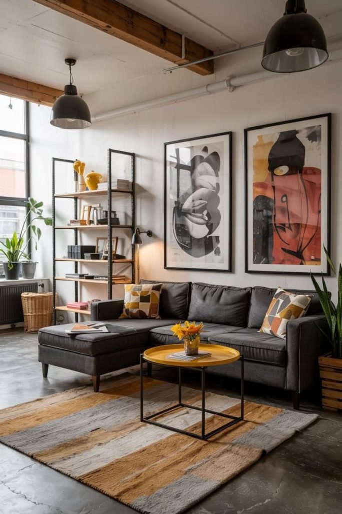 Concrete Steel Interiors